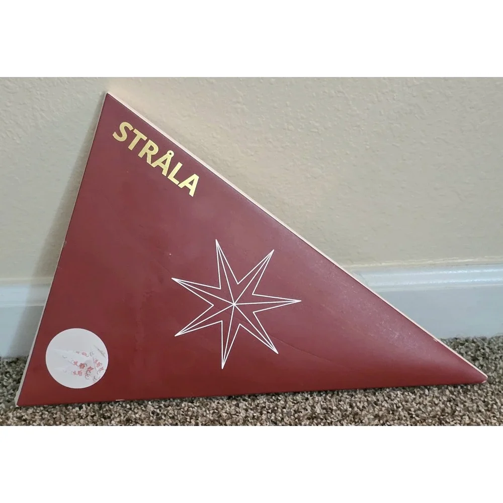 IKEA STRALA Star Light Pendant Table Lamp Shade Christmas Decoration Pink/White